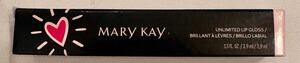 NIB Mary Kay Unlimited Lip Gloss Confident Pink 169299 .13floz